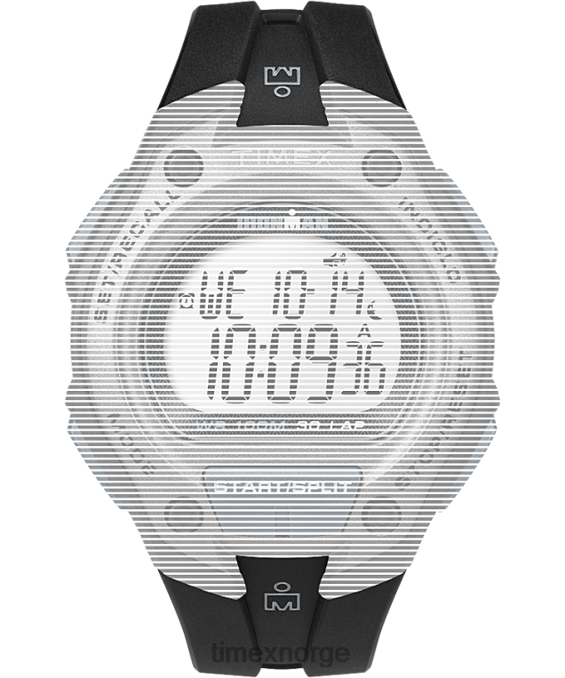 stropper | Timex erstatning 18 mm resin stropp for ironman classic 30 oversize unisex B84BR704 svart - Image 1