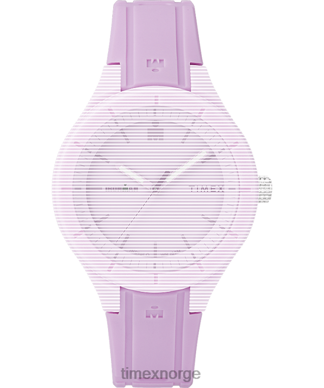 stropper | Timex erstatning 18mm silikonstropp for ironman essential unisex B84BR613 lilla - Image 1