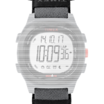 stropper | Timex erstatning 20 mm elastisk stoffrem for ironman-transport unisex B84BR668 svart