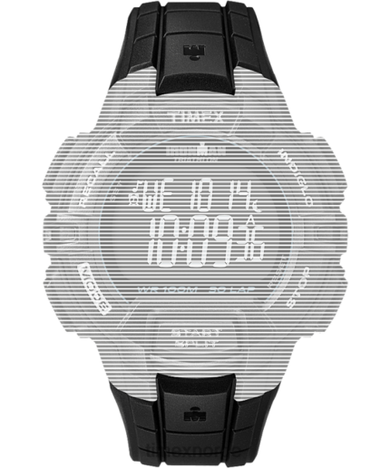 stropper | Timex erstatning 20 mm harpiksstropp for ironman classic 30 i full størrelse unisex B84BR705 svart