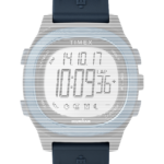 stropper | Timex erstatning 20 mm matt harpiksstropp for ironman-transport unisex B84BR566 blå