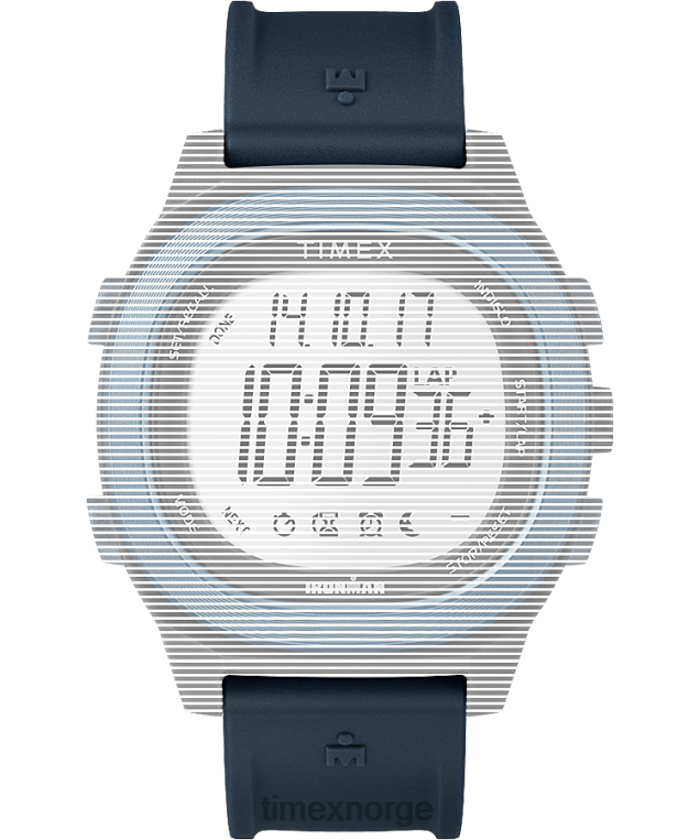 stropper | Timex erstatning 20 mm matt harpiksstropp for ironman-transport unisex B84BR566 blå - Image 1