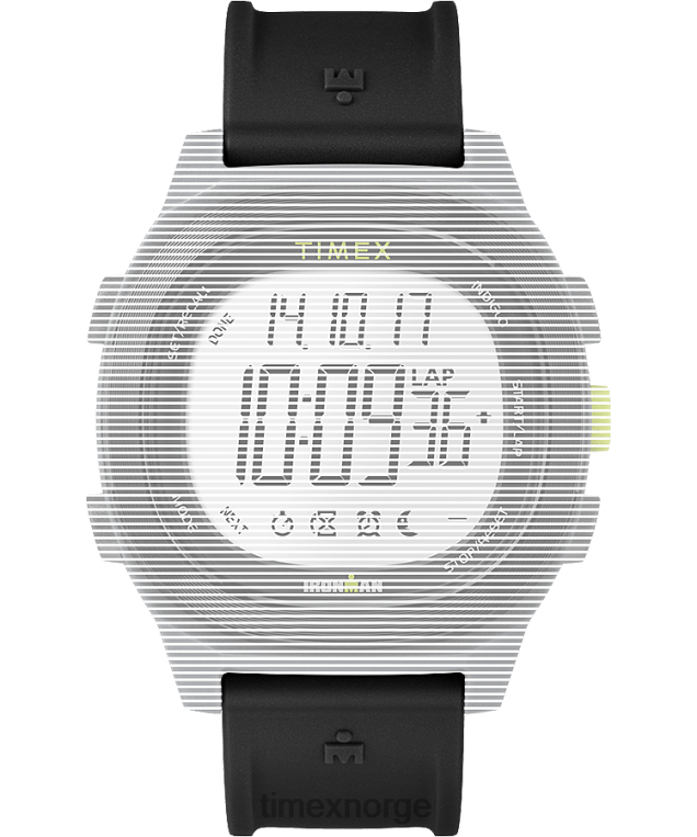 stropper | Timex erstatning 20 mm matt harpiksstropp for ironman-transport unisex B84BR648 svart - Image 1