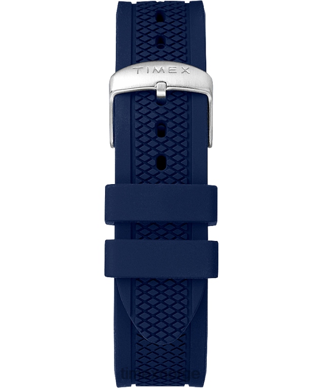 stropper | Timex erstatning 20 mm silikonstropp for tribute gamer unisex B84BR567 marineblå - Image 2