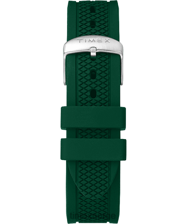 stropper | Timex erstatning 20 mm silikonstropp for tribute gamer unisex B84BR587 grønn - Image 2