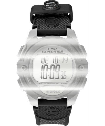 stropper | Timex erstatningsstropp for ekspedisjons chrono/alarm/timer unisex B84BR678 svart