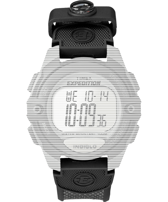 stropper | Timex erstatningsstropp for ekspedisjons chrono/alarm/timer unisex B84BR678 svart - Image 1