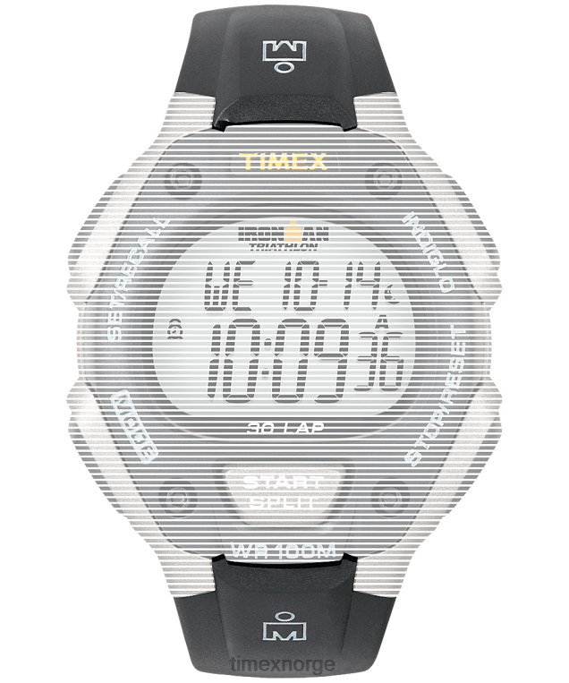 stropper | Timex erstatningsstropp for ironman classic 30 i full størrelse unisex B84BR691 svart - Image 1
