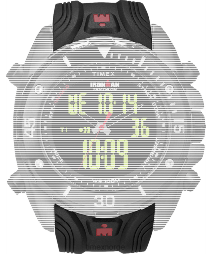 stropper | Timex erstatningsstropp for ironman classic dual tech 42 i full størrelse unisex B84BR702 svart