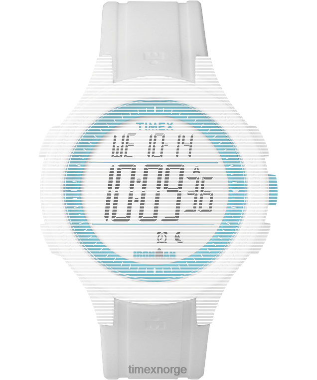 stropper | Timex erstatningsstropp for ironman essential 30 unisex B84BR700 hvit - Image 1