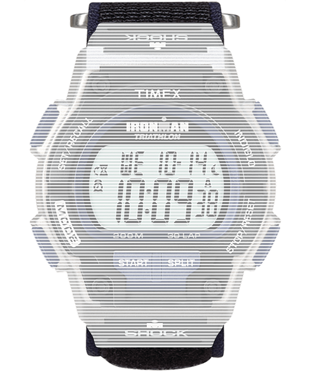stropper | Timex erstatningsstropp for ironman original 30 shock full-size unisex B84BR692 svart - Image 1