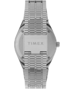 klokker | Q Timex 36 mm armbåndsur i rustfritt stål kvinner B84BR343 rustfritt stål/blått - Image 3