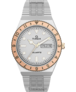 klokker | Q Timex 36 mm armbåndsur i rustfritt stål kvinner B84BR348 rustfritt stål/sølv-tone