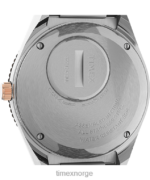 klokker | Q Timex 36 mm armbåndsur i rustfritt stål kvinner B84BR348 rustfritt stål/sølv-tone - Image 4