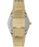 klokker | Q Timex 36 mm armbåndsur i rustfritt stål kvinner B84BR349 gull-tone/krem - Image 3
