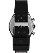 klokker | Q Timex tre tidssone kronograf 40mm syntetisk gummirem klokke menn B84BR63 rustfritt stål/svart/grønn - Image 3