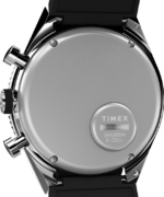 klokker | Q Timex tre tidssone kronograf 40mm syntetisk gummirem klokke menn B84BR63 rustfritt stål/svart/grønn - Image 4
