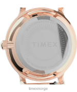 klokker | Timex 31 mm mesh-båndklokke i rustfritt stål kvinner B84BR362 rosa-gull-tone/rosa - Image 4