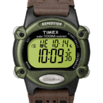 klokker | Timex ekspedisjon 39mm stoffremseklokke menn B84BR247 svart/brun/grønn