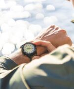 klokker | Timex ekspedisjon nord tidevann-temp-kompass 43 mm miljøvennlig klokke i lærreim menn B84BR235 svart/naturlig - Image 2