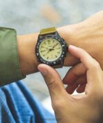 klokker | Timex ekspedisjon nord tidevann-temp-kompass 43 mm miljøvennlig klokke i lærreim menn B84BR235 svart/naturlig - Image 4
