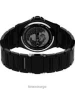 klokker | Timex essex avenue tynn 40 mm armbåndsur i rustfritt stål menn B84BR173 svart - Image 5