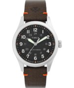 klokker | Timex expedition north field solar 36mm miljøvennlig klokke med lærreim menn B84BR177 rustfritt stål/brun/svart