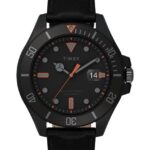 klokker | Timex Harbourside Coast 43mm lærreim klokke menn B84BR114 svart