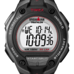 klokker | Timex ironman classic 30 klokke i overdimensjonert harpiksrem menn B84BR314 grå/svart