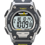 klokker | Timex ironman original 30 shock klokke i full størrelse harpiksrem menn B84BR260 svart/grå