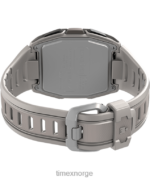 klokker | Timex ironman t300 klokke med silikonrem menn B84BR261 hvit svart - Image 5
