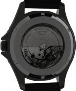 klokker | Timex navi xl automatisk 41mm syntetisk gummiremsklokke menn B84BR43 svart - Image 4