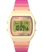 klokker | Timex t80 stål 36mm resin reim klokke menn B84BR254 gull-tone/rosa