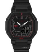 klokker | Timex ufc colossus 45mm resin reim klokke menn B84BR249 svart, rød