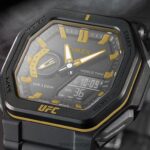 klokker | Timex ufc colossus 45mm resin reim klokke menn B84BR250 svart/gul - Image 2