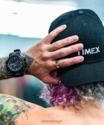 klokker | Timex ufc combat 53 mm harpiksremsklokke menn B84BR264 svart - Image 4