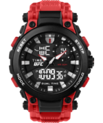 klokker | Timex ufc impact 50 mm resin rem klokke menn B84BR246 svart, rød