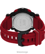 klokker | Timex ufc impact 50 mm resin rem klokke menn B84BR246 svart, rød - Image 5