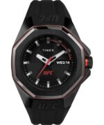 klokker | Timex ufc pro 44mm silikonremsklokke menn B84BR275 svart