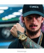 klokker | Timex ufc pro 44mm silikonremsklokke menn B84BR275 svart - Image 5