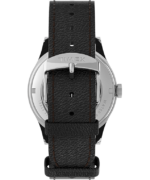 klokker | Timex waterbury tradisjonell automatisk 39mm lærremsklokke menn B84BR58 rustfritt stål/svart/sølv-tone - Image 3