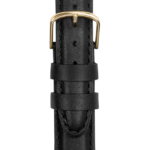stropper | Timex 18 mm lærreim unisex B84BR483 svart/glatt