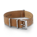 stropper | Timex 18 mm slip-thru dobbeltlagsrem i skinn unisex B84BR438 champagne